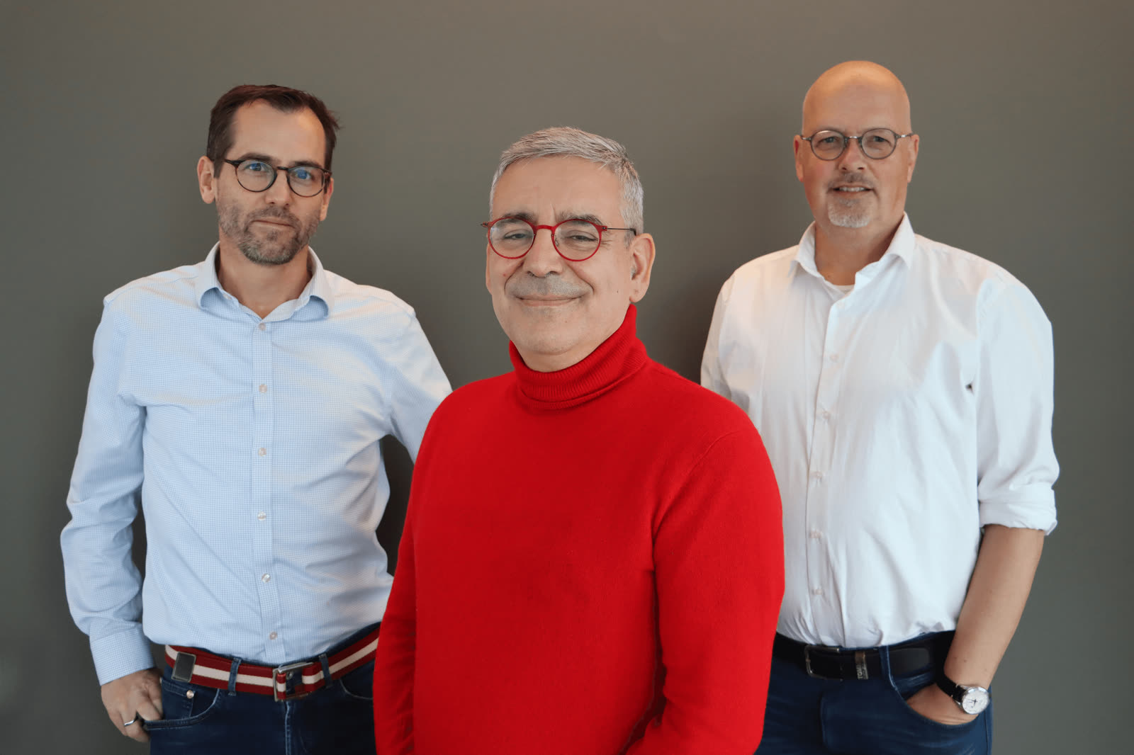 Der Aufsichtsrat der new.space AG: Rainer Pillmayer, Falk Holtmann und Diethelm Rüthers